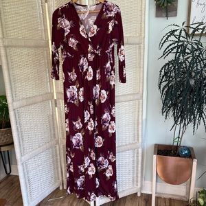 Maternity Maxi Dress